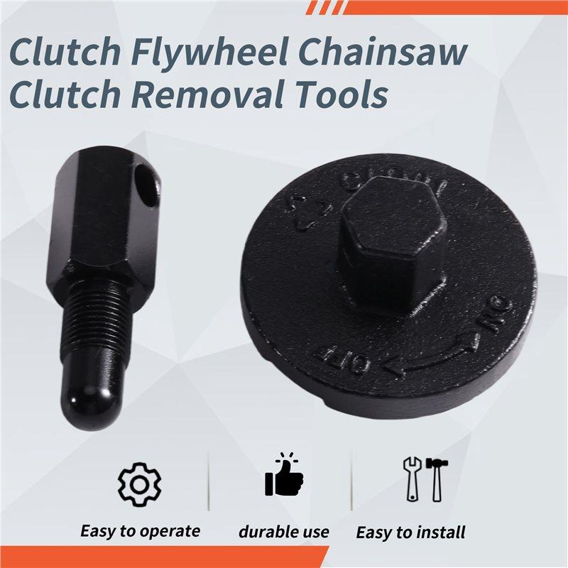 A25F-Universal Piston Stopper Clutch Flywheel Chainsaw Clutch Removal Tools For 340 Chainsaw Clutch Removal Tool