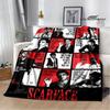 Classic movie Scarface Polyna blankets bed with a blanket to warm the beautiful blanket home travel blankets birthday gift