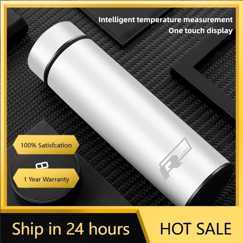 2025 Het Rostfri Termosflaska LED Intelligenta Temperaturmätning För Volkswagen Rline T-Cross Arteon Jetta Caddy Sciroc