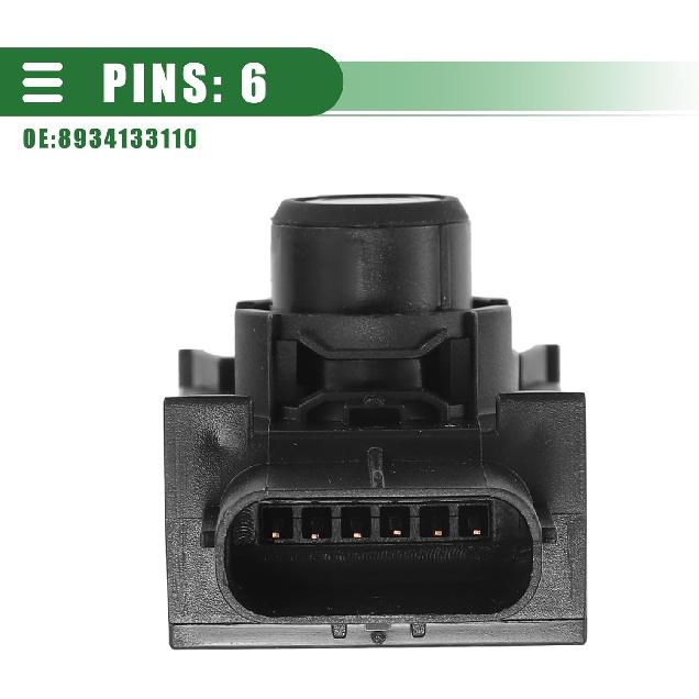 Motoforti 4 Pcs Car Bumper Reverse Parking Assist Sensor, Parking Assist Sensor, for Lexus ES350 2007-2012, Plastic, No.8934133110, Black