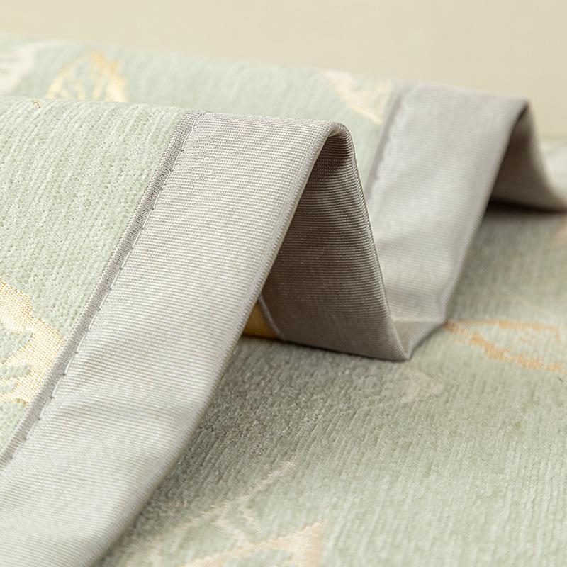 Light Luxury High-End Sofa Towel Cover Cloth Four-Season Universal Non-Slip Straight Row Seat Cushion  New Leather Sofa Cushion