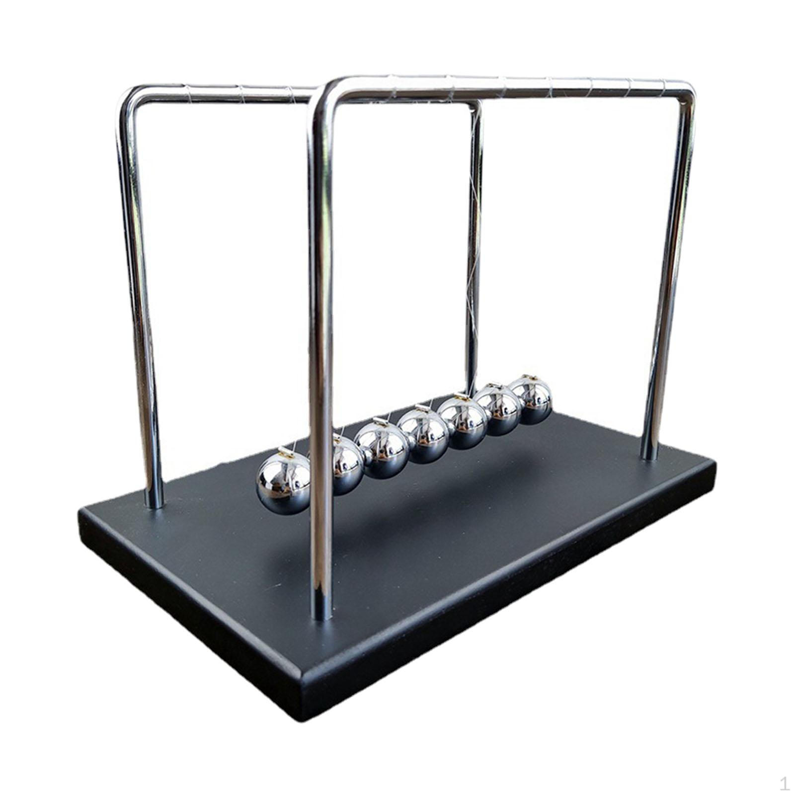 

Newtons Cradle Balance Balls DIY Collision Ball Accessories with Stand Desk Toys Science Physics
