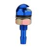 Car Washer Nozzle, General Purpose, Washer Nozzle, Qiilu Windshield Washer Nozzle, Window Wiper Nozzle, Aluminum Alloy, Pack of 2 (Blue)
