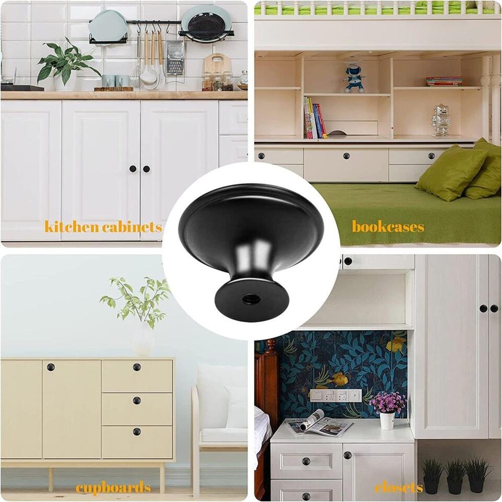28 Pcs Cabinet Door Knobs Handles Kitchen Cupboard Drawer Pull Bathroom Fashion-Furniture Hardware-Accessories