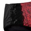 Underpants for Women Plus Size Briefs Red Black Floral Print Lace Ultra-Thin Female Panties XL 2XL 3XL 4XL 5XL 6XL