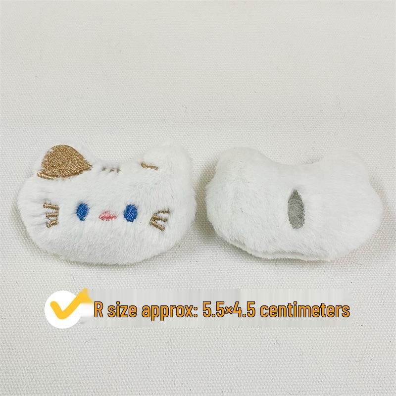 

Мультяшная брошь в виде животного и аксессуар для волос: Кошка, Медведь, Кролик - Сделай сам Шарф, Одежда, Шляпа Сувенир