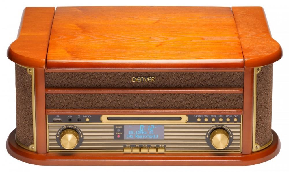 

Denver MRD-51 Record Player Mini System with FM / DAB +, Denver