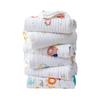 Pure Cotton Baby Bath Towel: Six-Layer Gauze Newborn Blanket & Swaddle