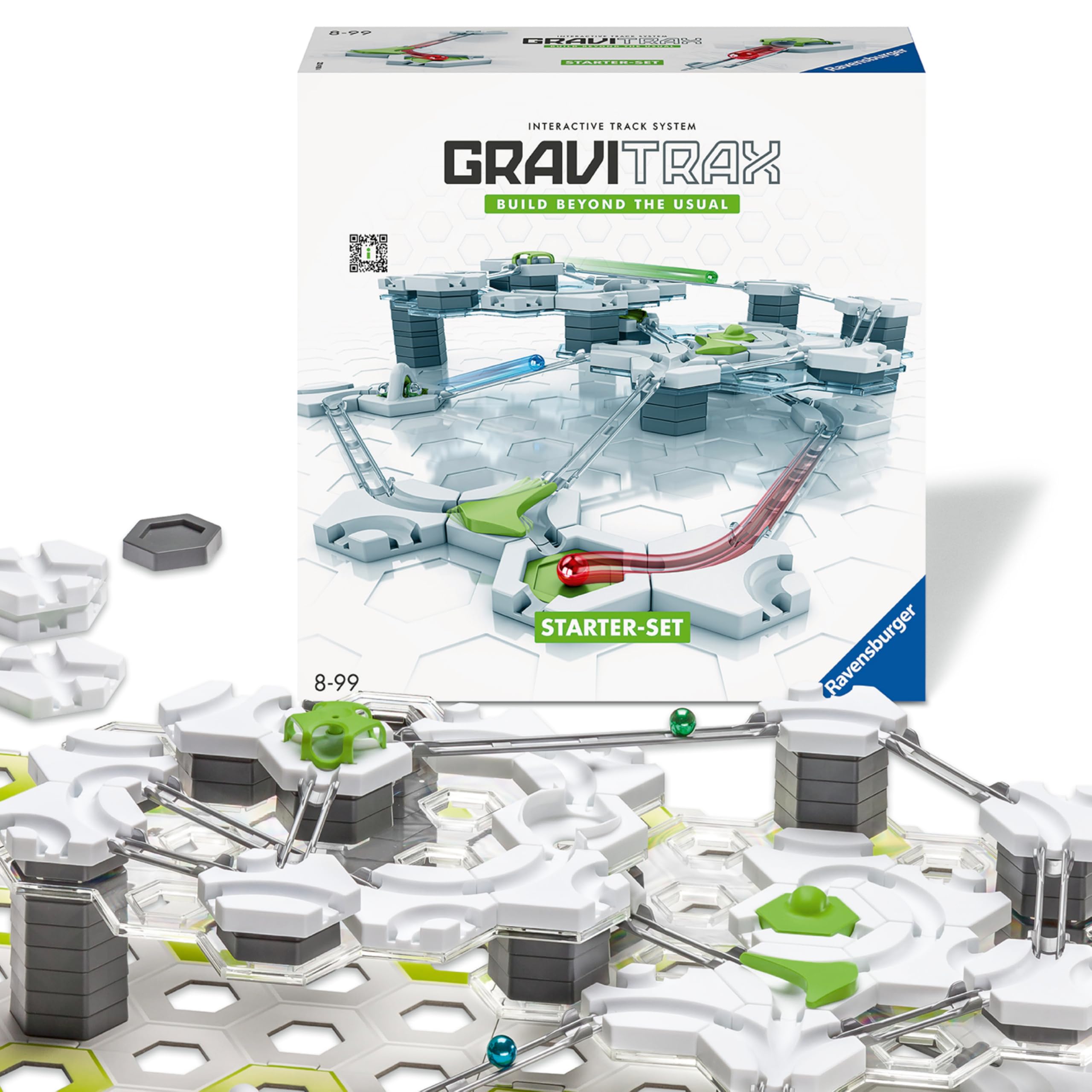

Ravensburger Marble Run (Slope Toy) GraviTrax Starter Set [124 Pieces] 22410 4 Ages 8+ [Educational Toy, Birthday/Christmas Gift]