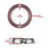 Exhaust Donut Gasket Seal Spare Metal Washer for 600/700 2006