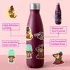 50PCS Cute Dachshund Stickers: Waterproof, Decorative Graffiti for Water Bottles & Computers