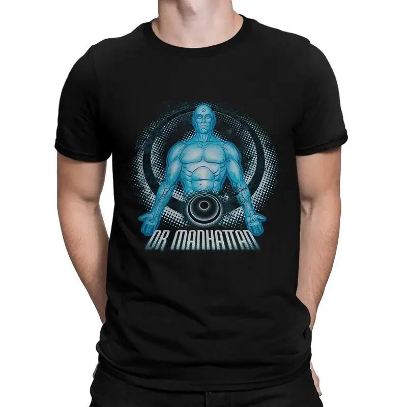 Watchmen Dr Manhattan T Shirt  Sizes 100 Cotton blc 172 S разноцветный