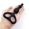 Three-Bead Pull Ring Silicone Ring Plug Prostate Massage Tool Sex Toy For Adult Couples Anal Dilator For Men And Women
