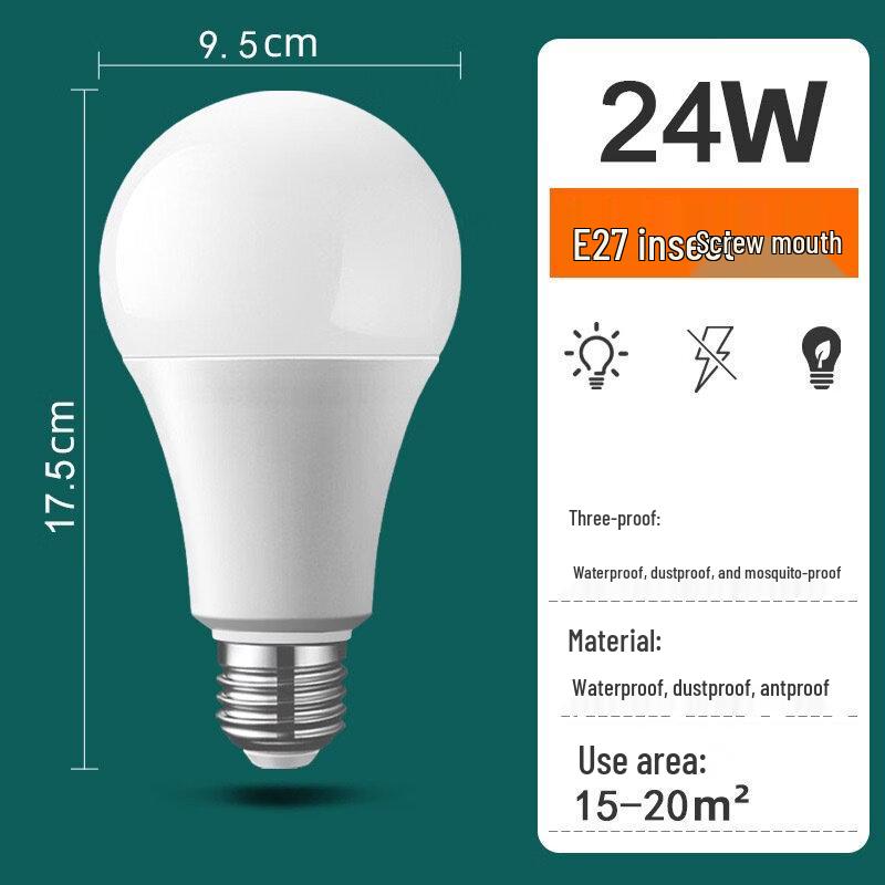 

NuFeng E27 LED Emergency Light Bulb