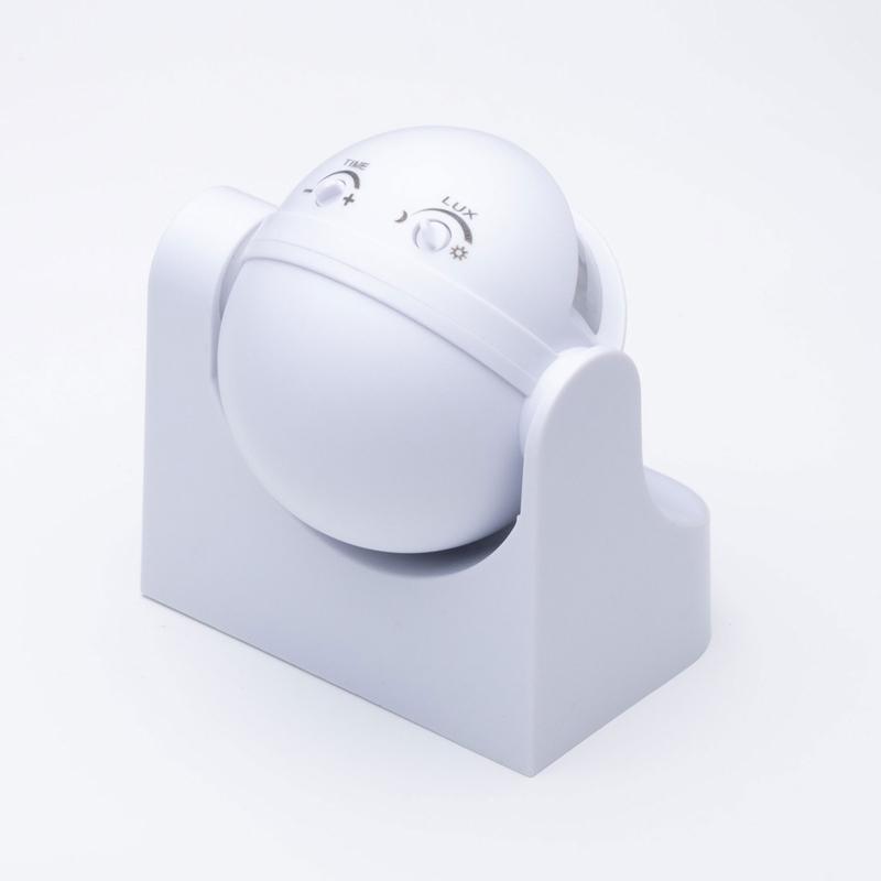 Intelligent Motion Sensor Switch Easy Installation Flame Retardant ABS Material Automatic Lighting Switch Anti-oxidation