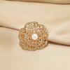 Pearl Flower High-end Rhinestone Brooch Brooch Brooch Pin Sweater Jacket Suit Clothes Accessories