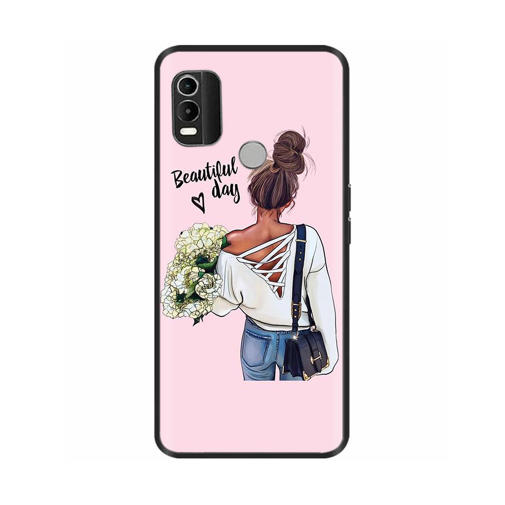 For Nokia C21 Plus Case Soft Silicone TPU Cover For Nokia C21 Fundas Capa For Nokia C21 Plus Phone Case Black Bumper Coque Shell