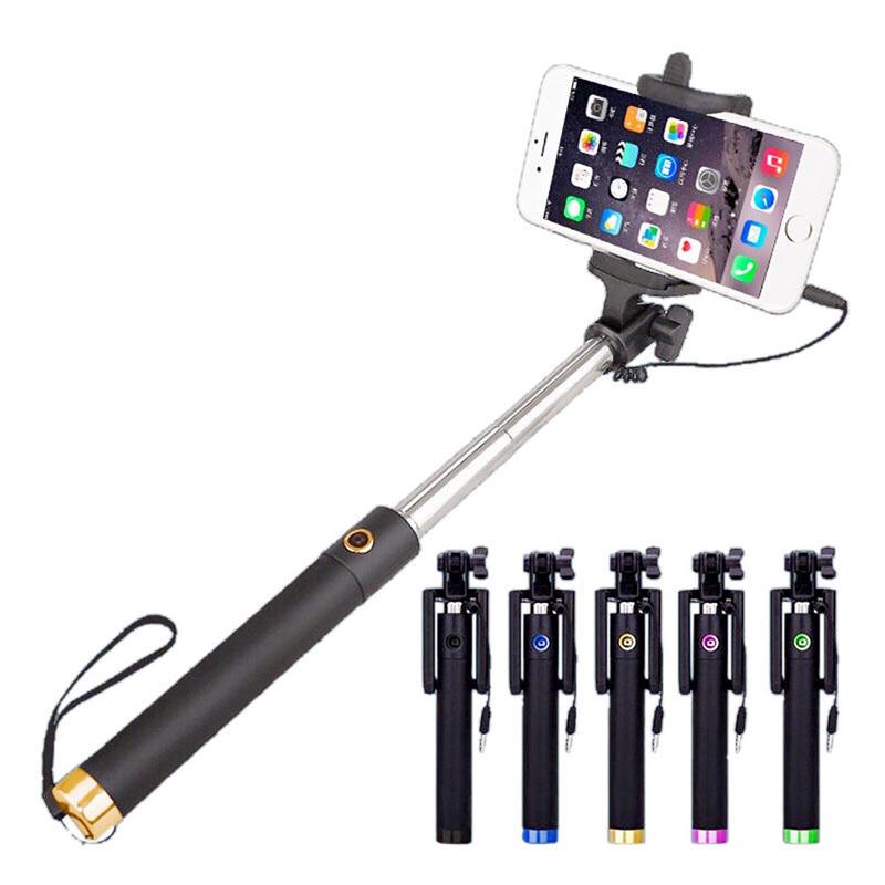 Buy Universal Luxury Selfie Stick Monopod Android Wired Groove Camera Para at affordable prices