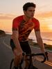 Pro Cycling Jersey Set Summer Short Sleeve Men's MTB Bike Cycling Clothing Maillot Ropa Ciclismo Uniform Suit Summer 2026 Breathable Cycling Suit Set