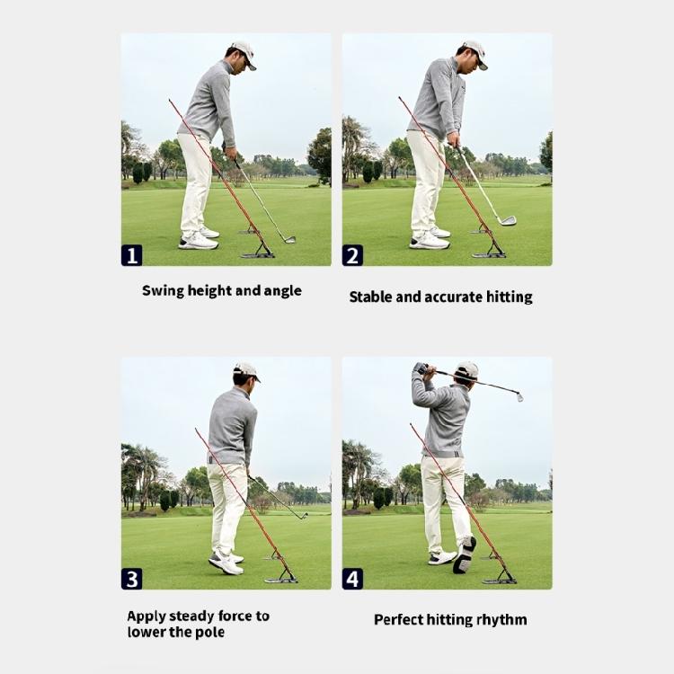 Adjustable Golf Training Plate Golf Swing Trainer Compacts Golf Swing Aids for Enhancing Swing Training
