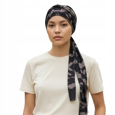 Women's Turban Benay Wek-528 Stylish Tied Scarf Also for Chemotherapy