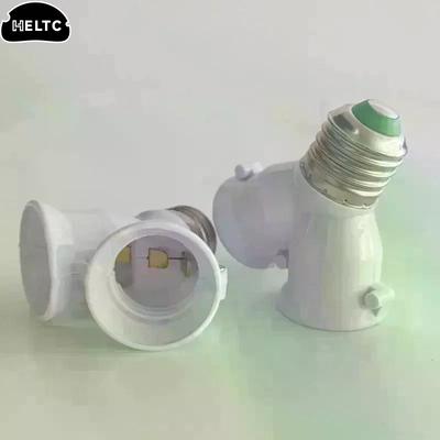 E27 1/2 Conversion Head Bulb Socket Creative 2-e27 Lamp Holder Extender Distributor Converter Plug