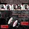 Gas Masks Survival Nuclear and Chemical - Reusable Full Face Respirator Gas Mask with Activated Carbon Filter