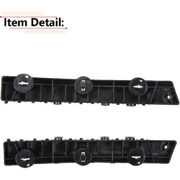 RLB-HILON Front Bumper Bracket Compatible With Nissan Rogue 2014 2015 2016 2017 2018  Year, For 62222-4BA1A 62223-4BA1A