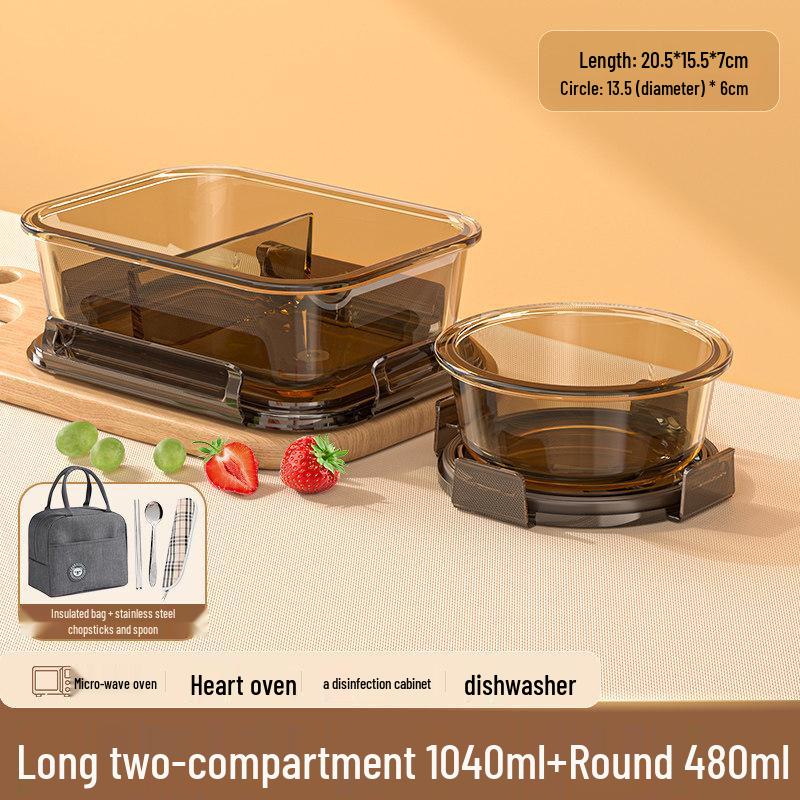 Shuogang Tiangong Microwave Glass Bento Box Set