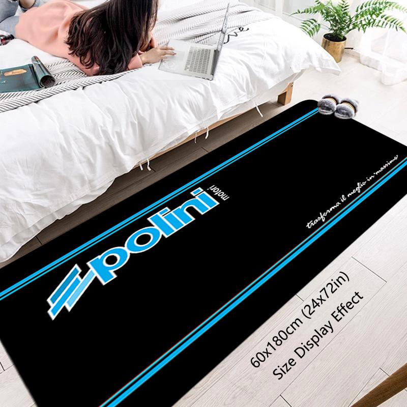 Interior Floor Mat P-Polini Italy Scooter Doormat Non-slip Foot Rug for Entryway Kitchen Carpet Bedroom Bedside Mats Home Decors