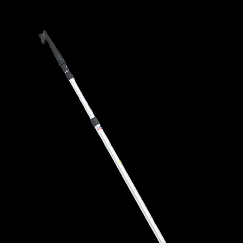 Telescopic Lifeboat Hook with Wooden Handle 1.15-3.2m Adjustable