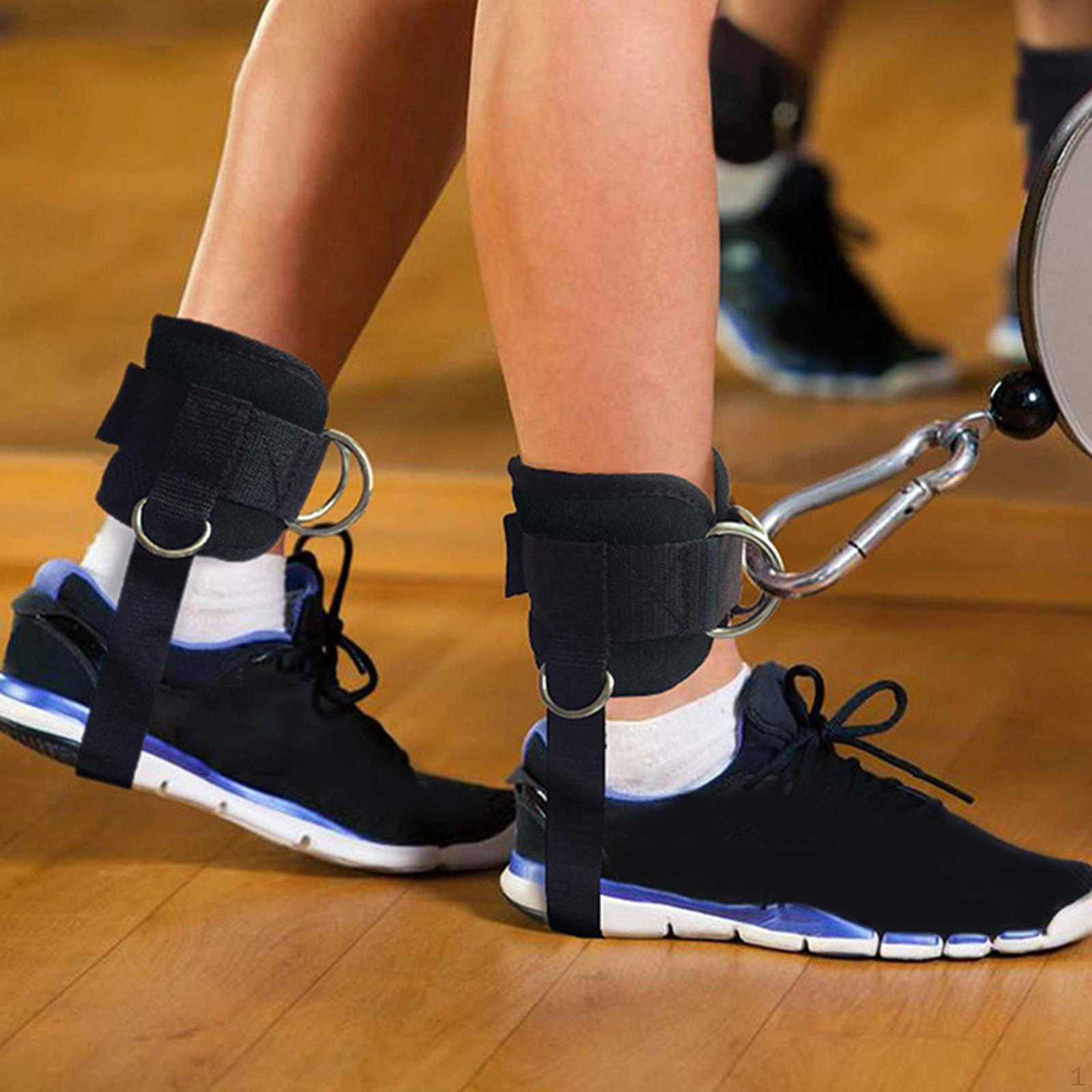 

2 шт ремни на щиколотке для кабельной машины, тренажерный зал, пряжка для домашнего фитнеса, бедра