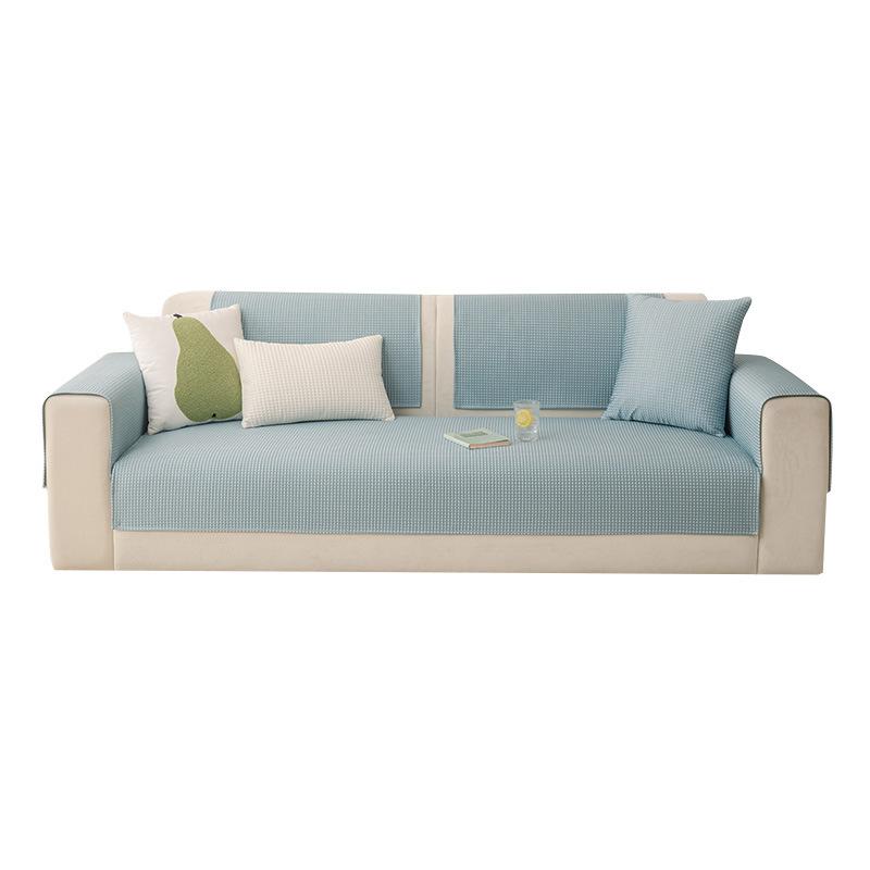Simple Cool Doudou Sofa Cushion 2052 New One-Piece Straight Row Sofa Cushion A Whole Long Sofa Cover