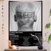 Cchris Bbrown Rapper Diy Wall Tapestry For Living Room Home Dorm Decor Wall Art Decor