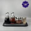 Chuishan Hai Glass Tabletop Seasoning Set