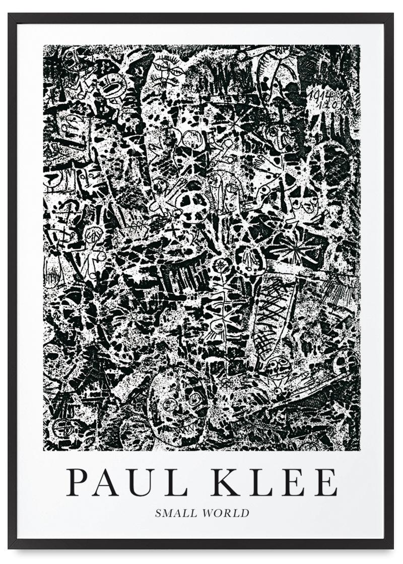 

Plakat Paul Klee abstrakcja small world 21x30 cm