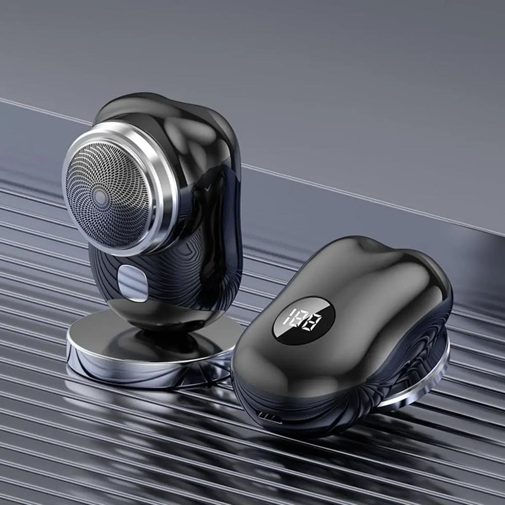 Portable Travel Shaver USB Charging LED Power Display Mini Waterproof Men's Electric Shaver Foot Hair Armpit Hair Remover