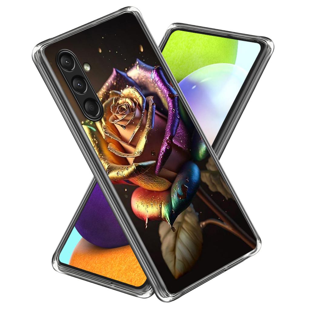 For Samsung Galaxy A16 5G/A16 4G Case Shock-Absorbent TPU Pattern Printed Phone Cover