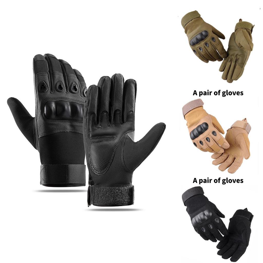 Mens Tactical Cycling Gloves With Anti Slip Nylon For Outdoor Riding And Exercise