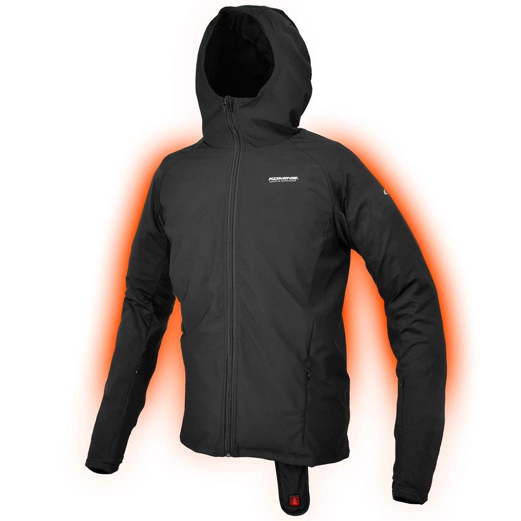 Komine 12V WP Electric Inner Size XL EK-312 Parka, Black,