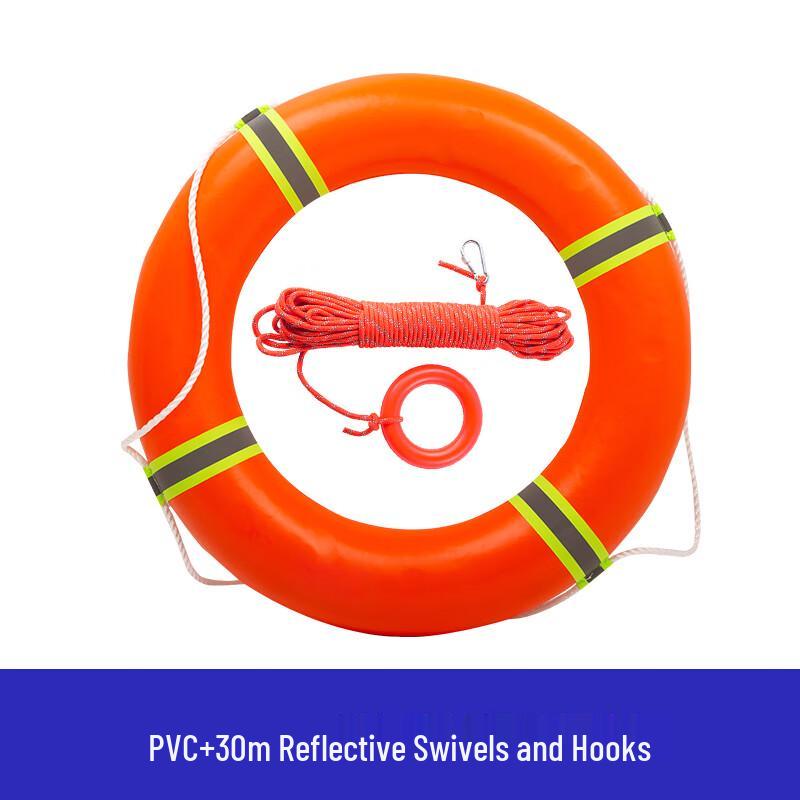 Marine Lifebuoy with Safety Rope Set
