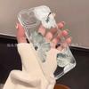 Fresh Little White Flower is suitable for iPhone 15 Pro Max case transparent 17/16 Plus full coverage iPhone 13/14