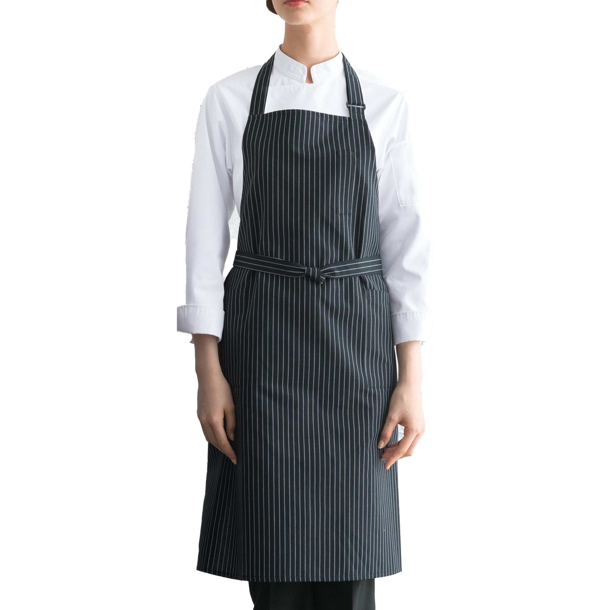 

Альбе Фартук с ручкой для T7931 F [Albe] Фартук, На шейной завязке, Полосатый, Простой, Карман, Держатель, Обеденный, Кафе, Рестораны, Униформа, C-10, Черный,
