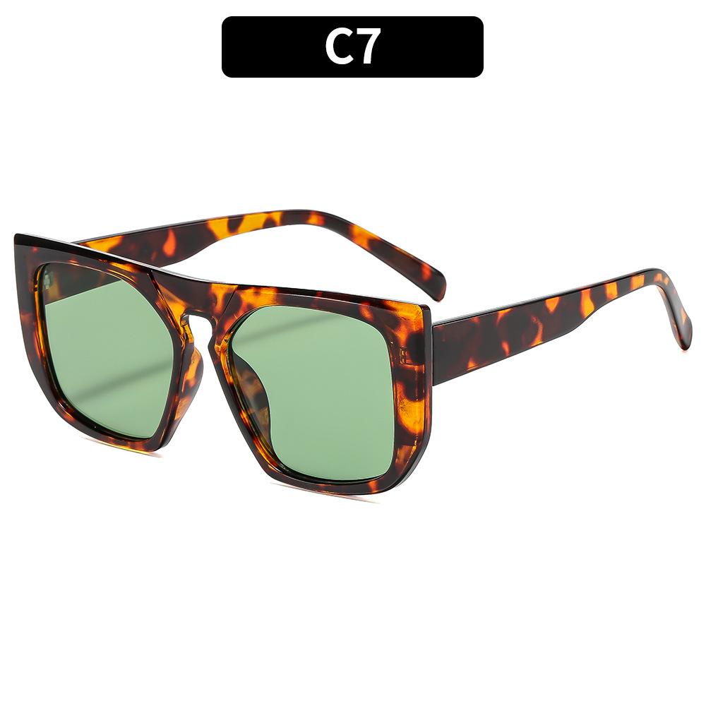 Women's Sunglasses, Men's and Women's Fashion Large-frame Sunglasses