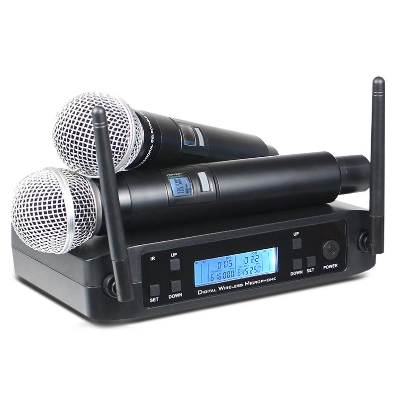 AMI UHF GLXD4 Dual FM Wireless Microphone System