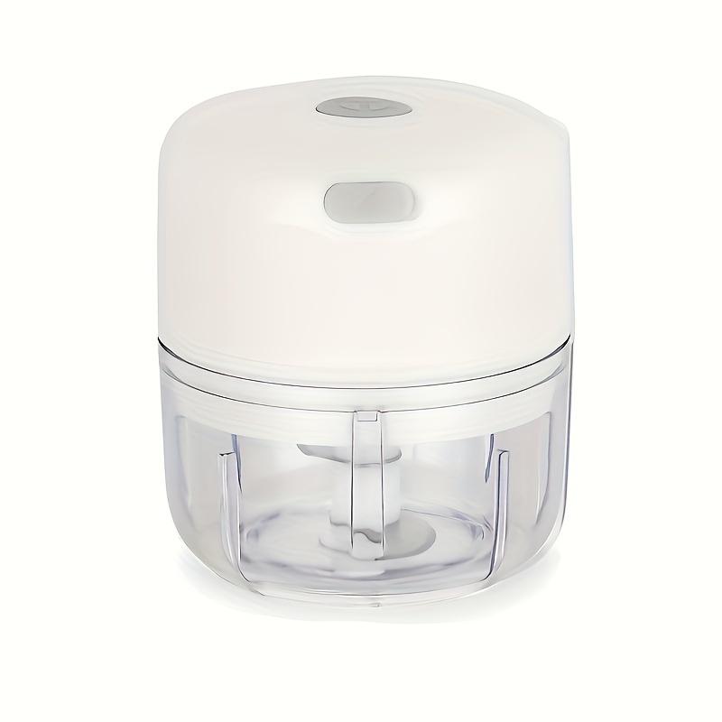 100/250 ml Mini Elektrisk Hvitløkshakker Grønnsak Chili Kjøtt Ingefær Mosermaskin Stødig Holdbar USB-lading Blenders Kjøkken