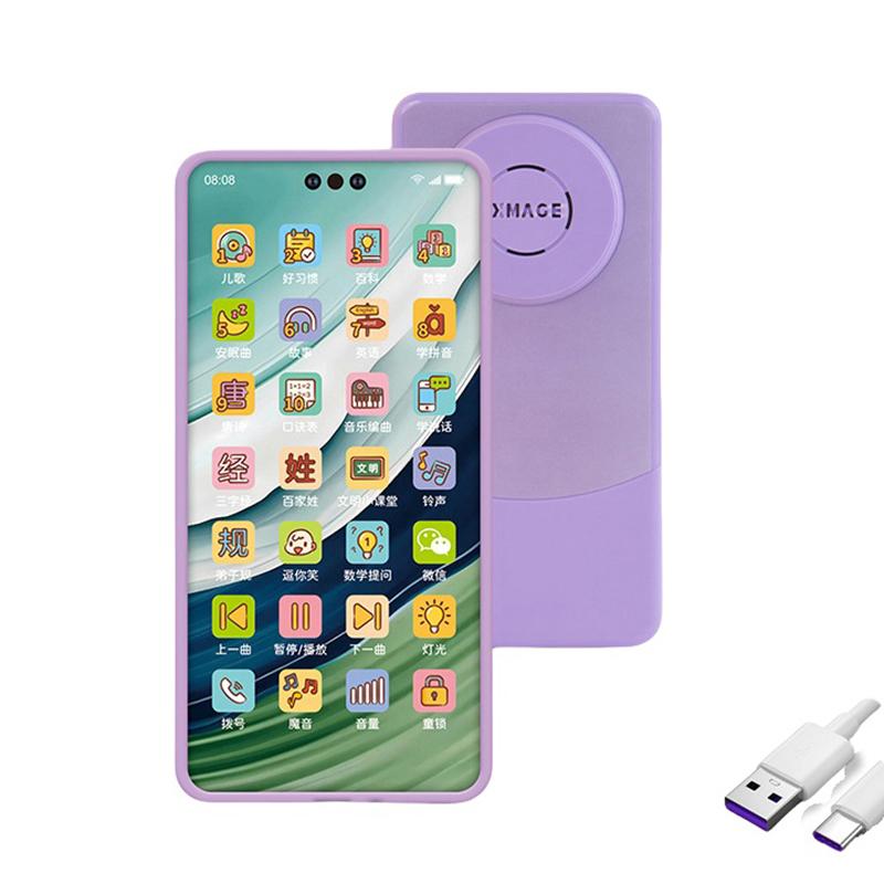 1 Zestaw Nauka Wokalna Angielski Mobilny Model Rekwizytu Wokalnego Zabawka Telefon Komórkowy Symulacja Dziecka Ekran Muzyka Wczesne Zabawki Edukacyjne