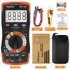 Digital 6000 Manual and Capacitance with Alligator Clips Instruction Manual Multimeter, RQ-770S TMS, Count, Range, AC/DC Current, Voltage, Diode,