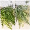 Sunny Window Fern Leaf Rose Wedding Bouquet - Faux Flower Home Decor