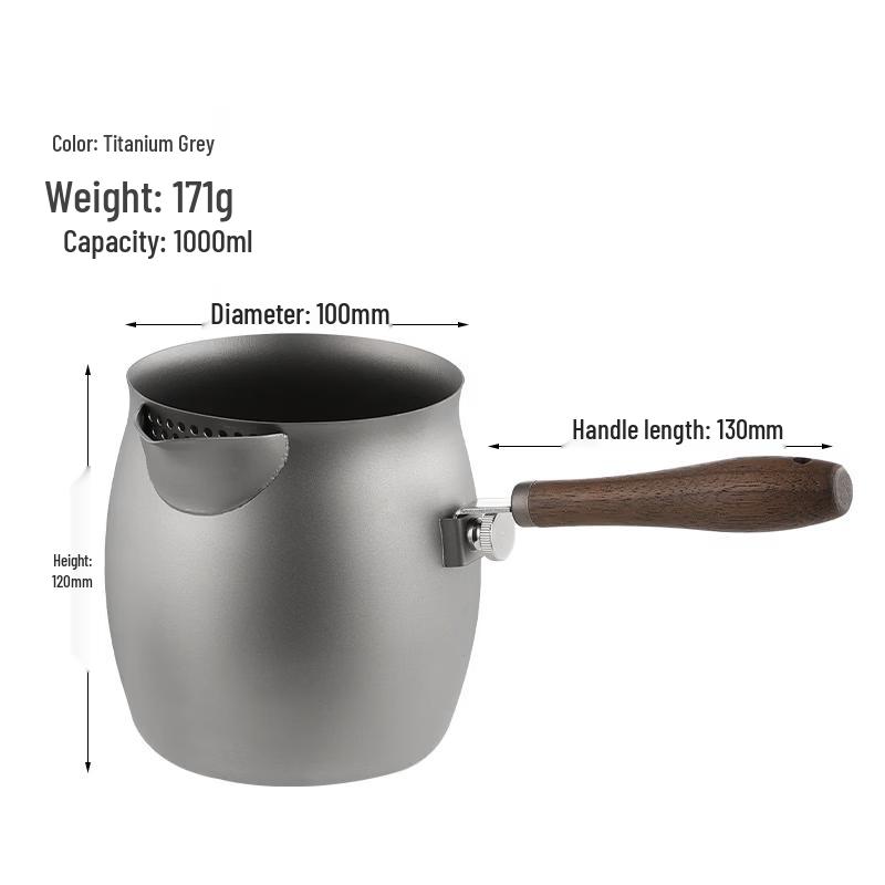 Ru Han Outdoor Titanium Tea Kettle